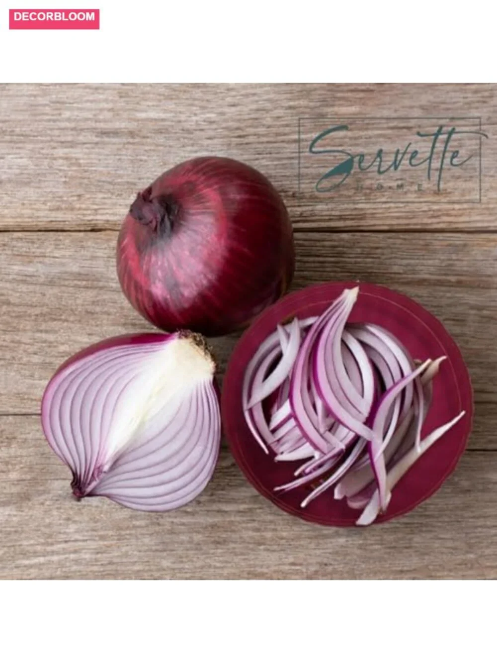 BPA-Free Food Storage Container with Lid for Avocados, Red Onions & Garlic